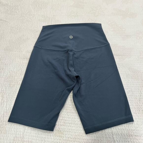 Lululemon align shorts dark teal/gray 8” women 2 - Picture 5 of 5